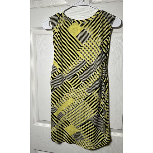 Fabletics‎ Reyna Geometric True Muscle Tank Size S Yellow Black - Picture 4 of 5